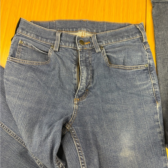 Lot Of 2 40 Grit Duluth Trading Jeans Mens 30x30 Blue Denim Standard Fit - Picture 4 of 8